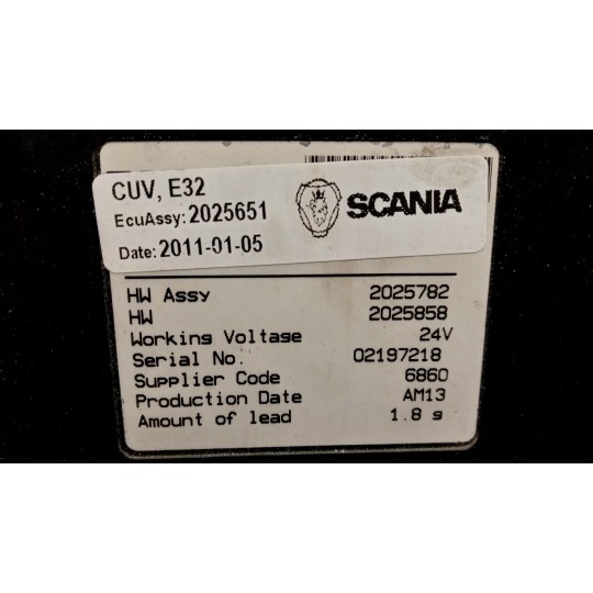 VARIOUS CONTROL UNITS A  SCANIA Serie G 2005> used