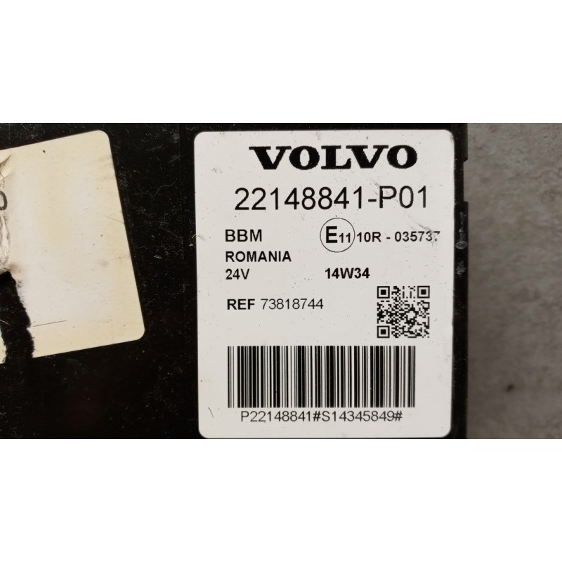 VOLVO truck VARIOUS CONTROL UNIT C VOLVO truck FH euro 6 used