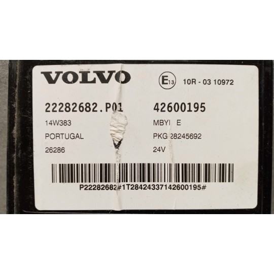 VARIOUS CONTROL UNITS E  VOLVO truck FH euro 6 used