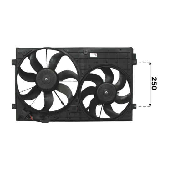 CONVOGLIATORE ELETTROVENTOLA SEAT Altea 2004>2009 usato