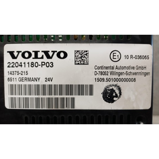 DISPLAY VARI VOLVO truck FH euro 6 usato