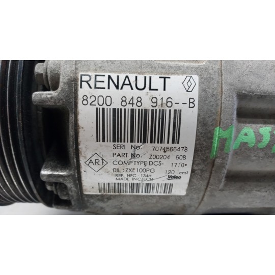 AIR CONDITIONER COMPRESSOR RENAULT van Master 2014>2019 used