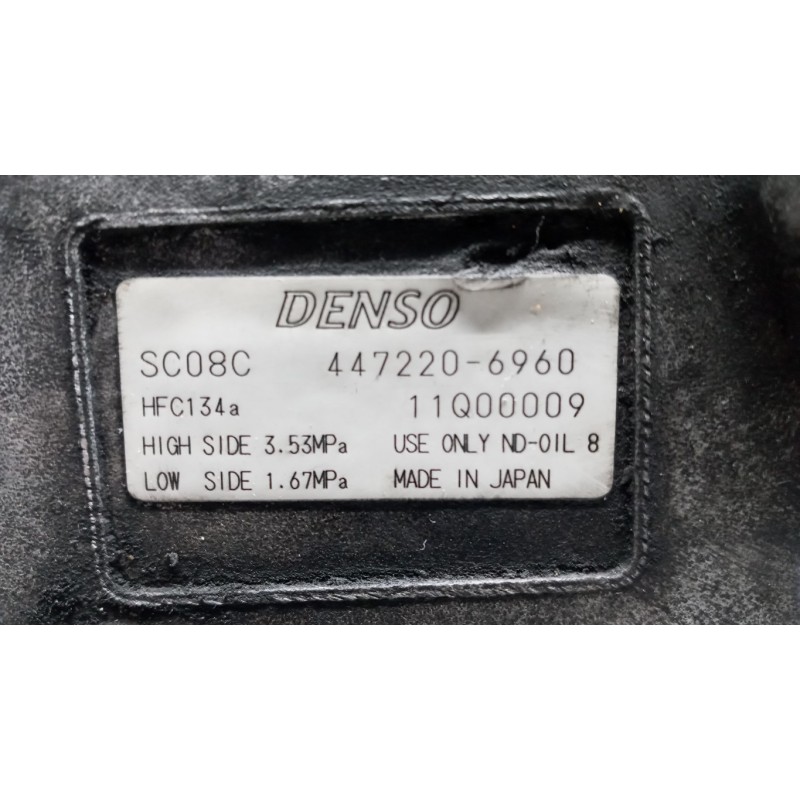 RENAULT van AIR CONDITIONER COMPRESSOR RENAULT van Mascott used