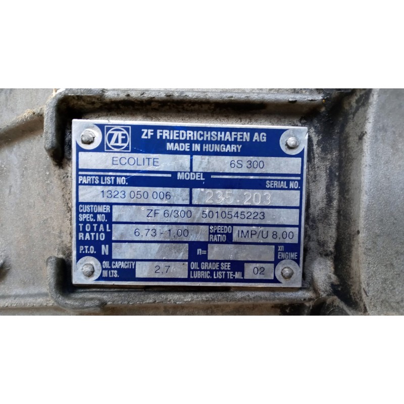 RENAULT van GEARBOXES  RENAULT van Mascott used