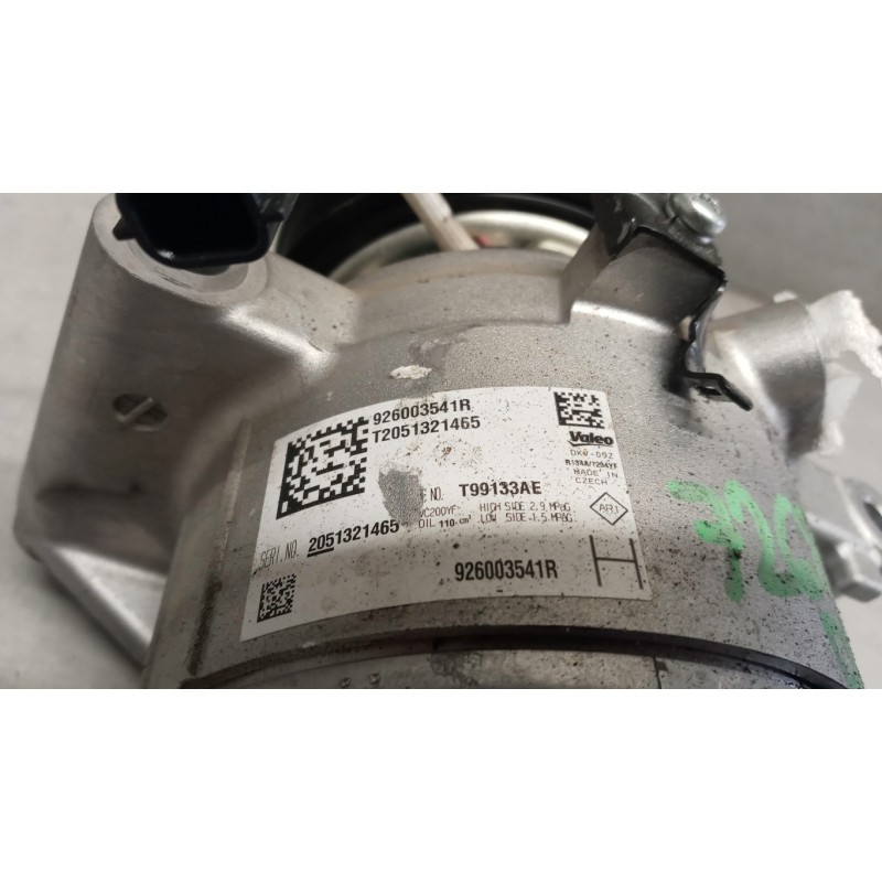 DACIA AIR CONDITIONER COMPRESSOR DACIA Duster 2021> used