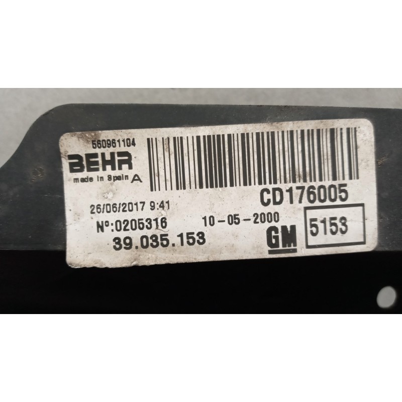 OPEL CONVOGLIATORE ELETTROVENTOLA OPEL Corsa E 2014>2019 usato