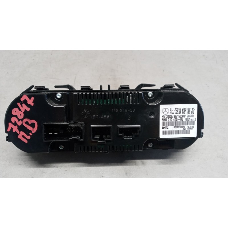 MERCEDES-BENZ AC CONTROL UNIT MERCEDES-BENZ Classe B (W246) 2014>2019 used