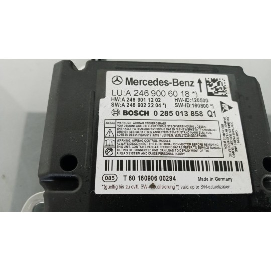 KIT AIR BAG MERCEDES-BENZ Classe B (W246) 2014>2019 usato