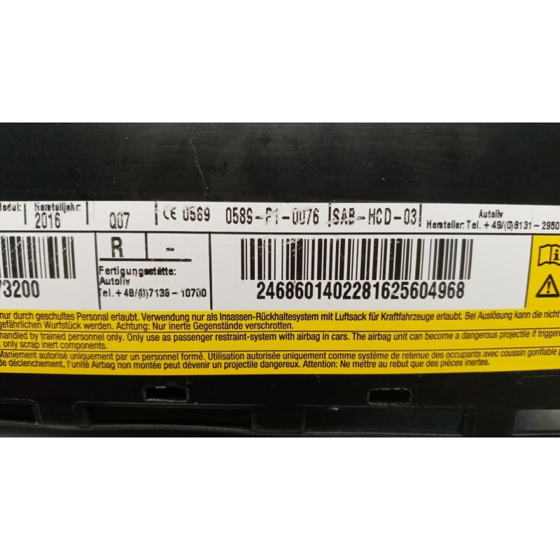 MERCEDES-BENZ AIR BAG LATERALE DESTRO MERCEDES-BENZ Classe B (W246) 2014>2019 usato