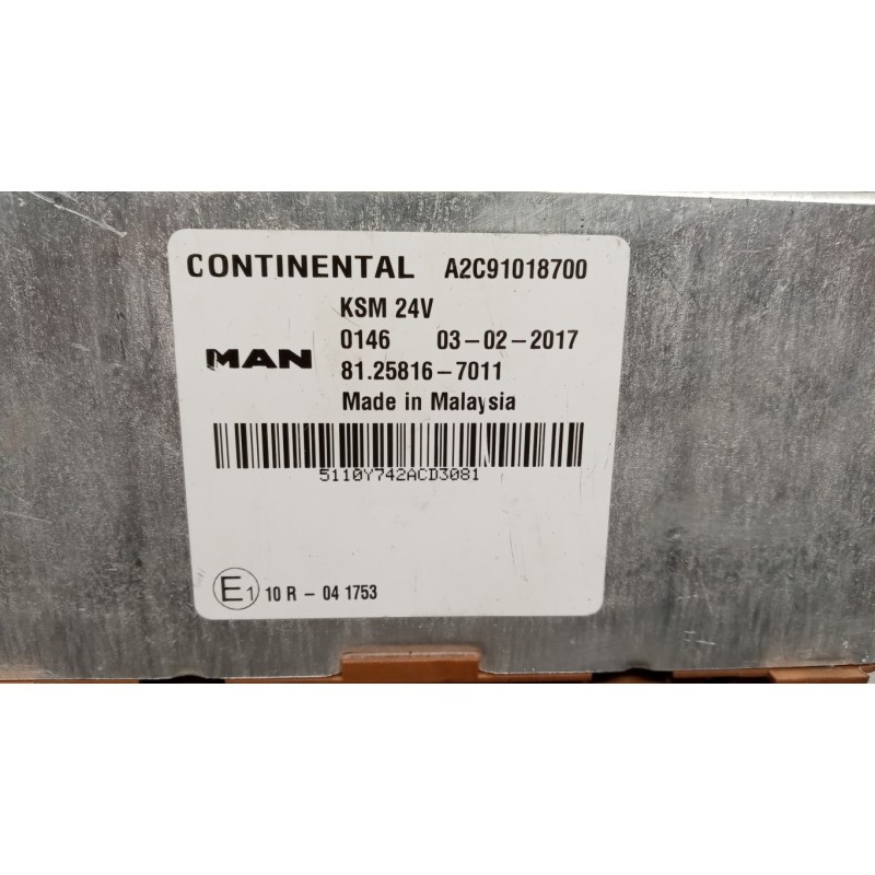 MAN CENTRALINE VARIE A MAN TGX euro 6 usato