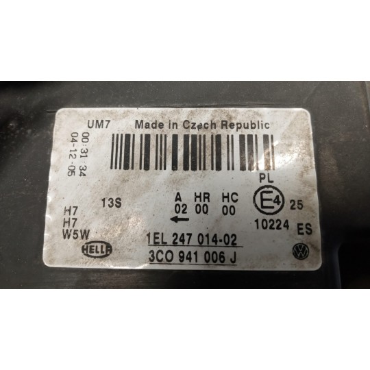 FARO ANTERIORE DESTRO VOLKSWAGEN Passat 2005>2010 usato