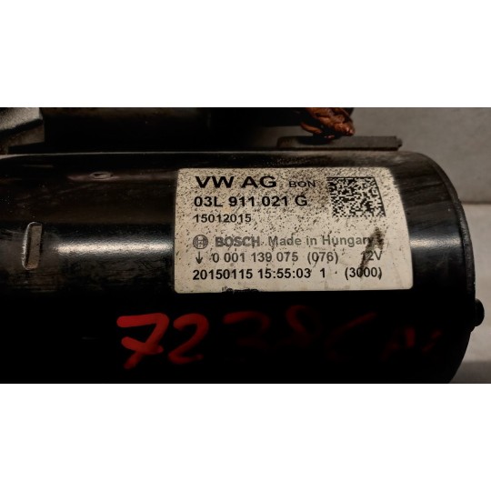 MOTORINO AVVIAMENTO AUDI A4 2011>2015 usato