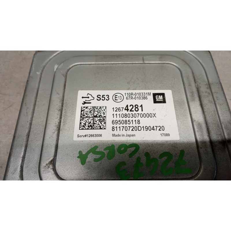 OPEL VARIOUS CONTROL UNITS  OPEL Corsa E 2014>2019 used