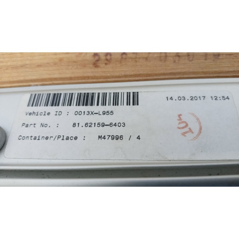 MAN LETTO CABINA MAN TGX euro 6 usato