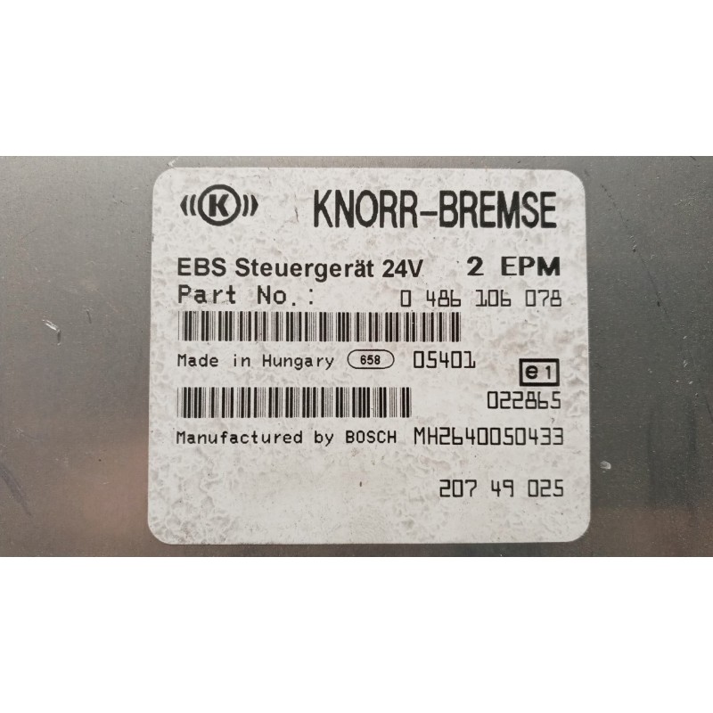 RENAULT truck CENTRALINA EBS CONTROLLO FRENATA RENAULT truck Premium 2005>2013 usato