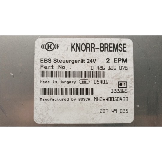 CENTRALINA EBS CONTROLLO FRENATA RENAULT truck Premium 2005>2013 usato