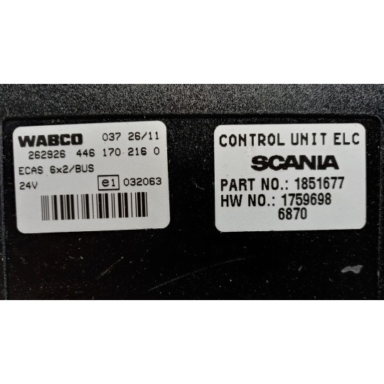 VARIOUS CONTROL UNITS A  SCANIA Serie G 2005> used