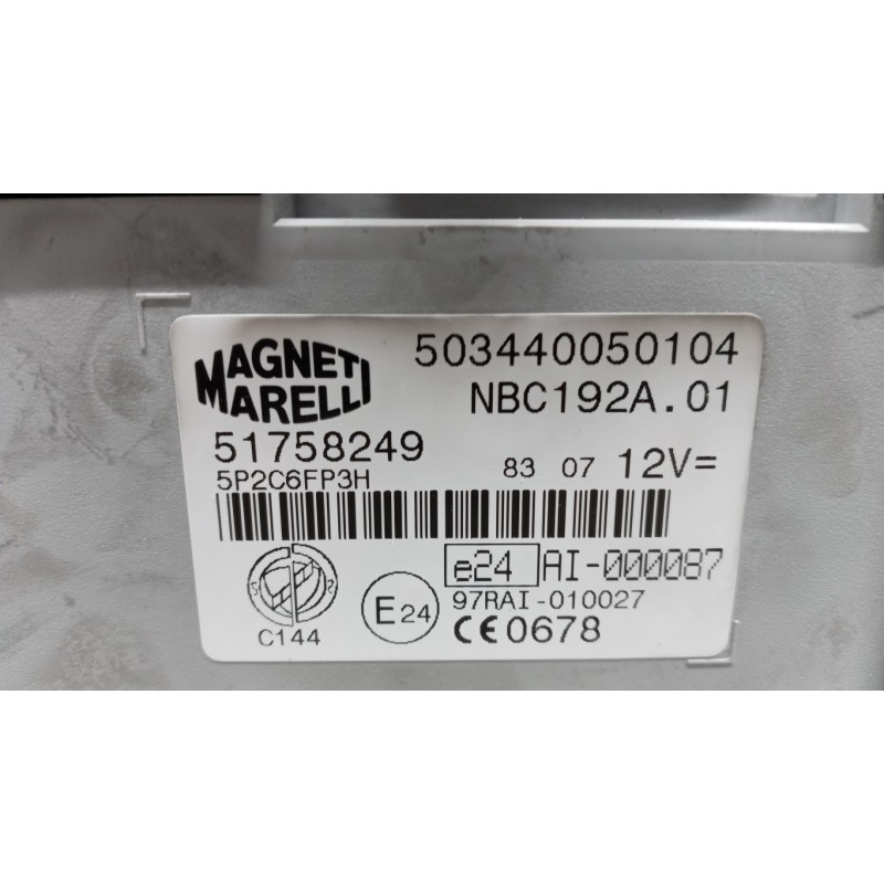 FIAT ENGINE UNIT FIAT Stilo 2003>2010 used