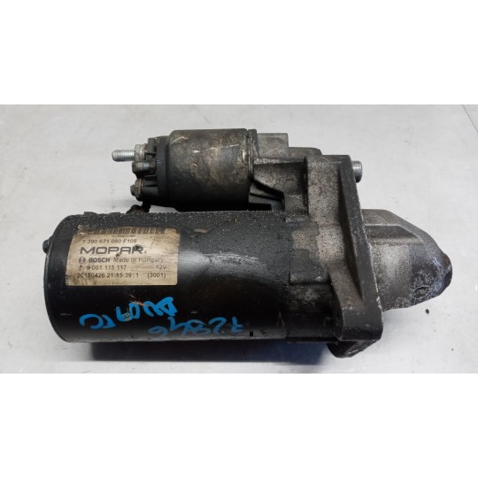 STARTER MOTOR FIAT van Ducato 2014> used