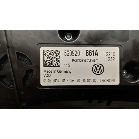 QUADRO STRUMENTI VOLKSWAGEN Golf 7 2012>2016 usato