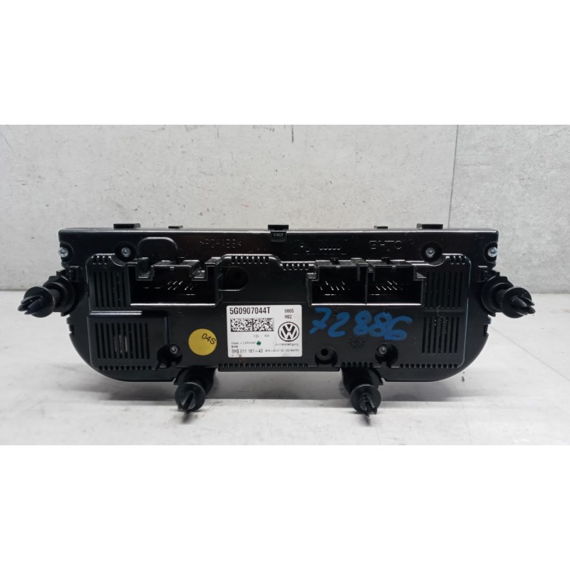 VOLKSWAGEN AC CONTROL UNIT VOLKSWAGEN Golf 7 2012>2016 used