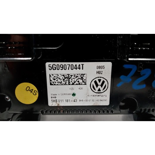 AC CONTROL UNIT VOLKSWAGEN Golf 7 2012>2016 used