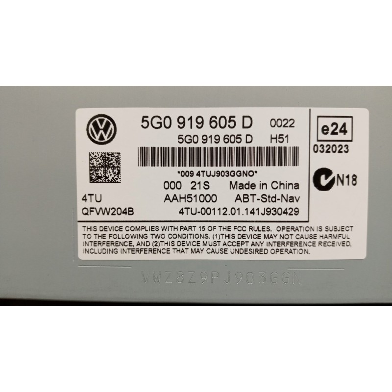 VOLKSWAGEN DISPLAY VARI VOLKSWAGEN Golf 7 2012>2016 usato