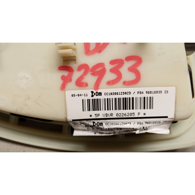 CITROEN CURTAIN AIRBAG RIGHT  CITROEN Berlingo 2008>2012 used