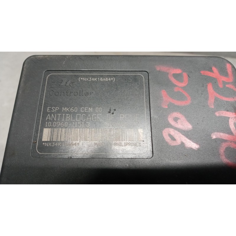 PEUGEOT ABS SYSTEM PEUGEOT 206 2003>2012 used