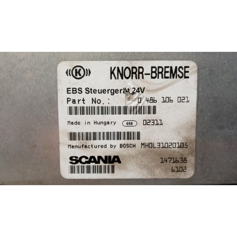 SCANIA EBS CONTROL UNIT  SCANIA 114 used
