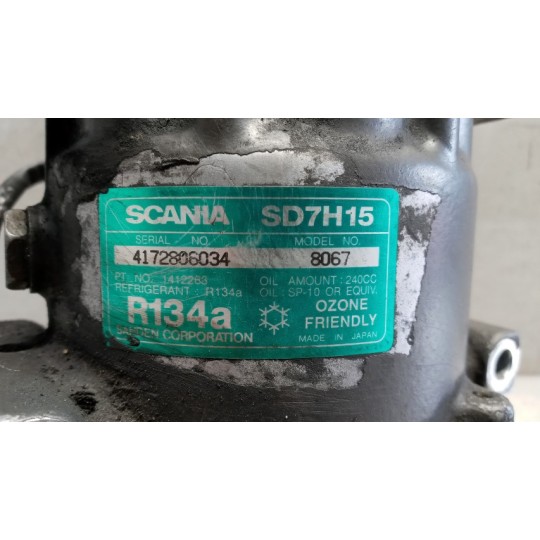AIR CONDITIONER COMPRESSOR SCANIA 114 used