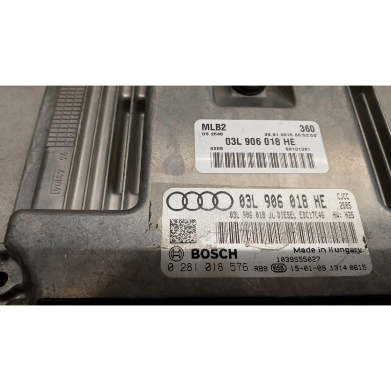 AUDI ENGINE UNIT AUDI A4 2011>2015 used