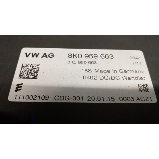 VARIOUS CONTROL UNITS  AUDI A4 2011>2015 used