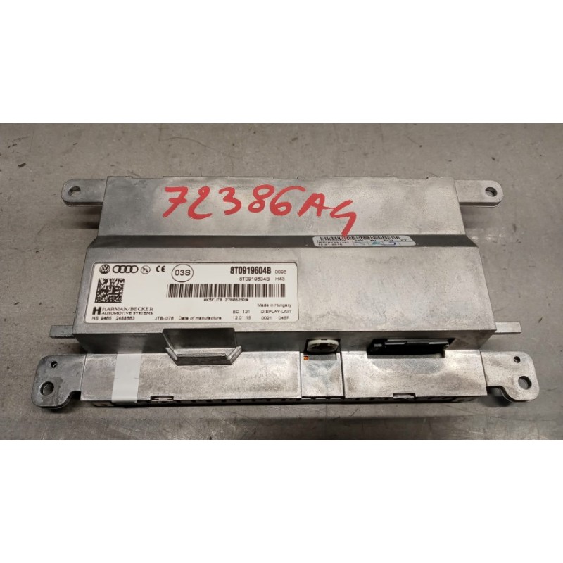 AUDI VARIOUS DISPLAY  AUDI A4 2011>2015 used