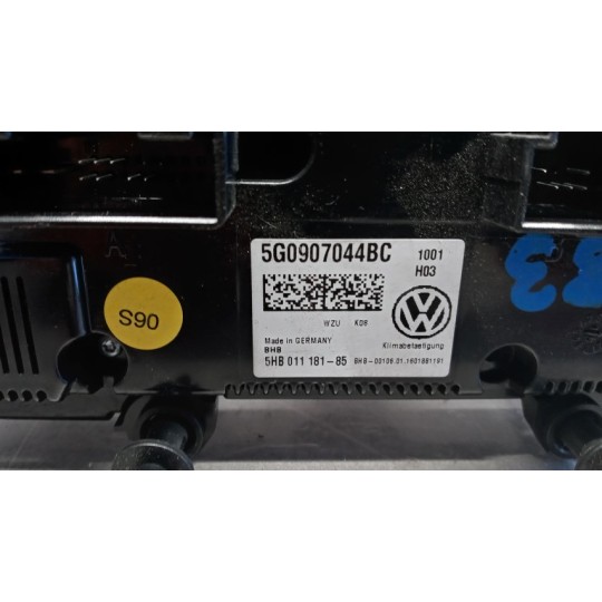 AC CONTROL UNIT VOLKSWAGEN Golf 7 2012>2016 used