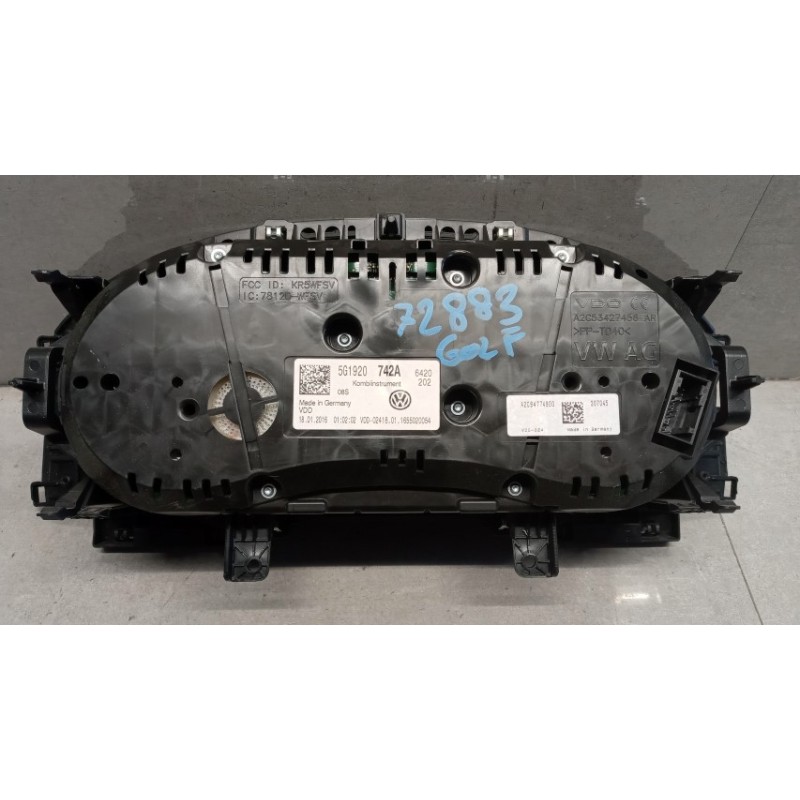 VOLKSWAGEN INSTRUMENT PANEL VOLKSWAGEN Golf 7 2012>2016 used