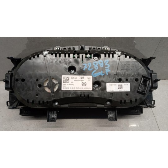 INSTRUMENT PANEL VOLKSWAGEN Golf 7 2012>2016 used
