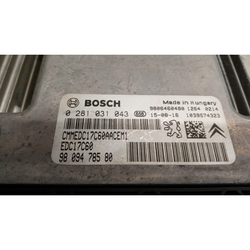 PEUGEOT CENTRALINA MOTORE PEUGEOT 2008 2013>2016 usato