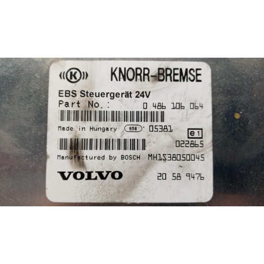 EBS CONTROL UNIT  VOLVO truck FH16 II 2002>2008 used