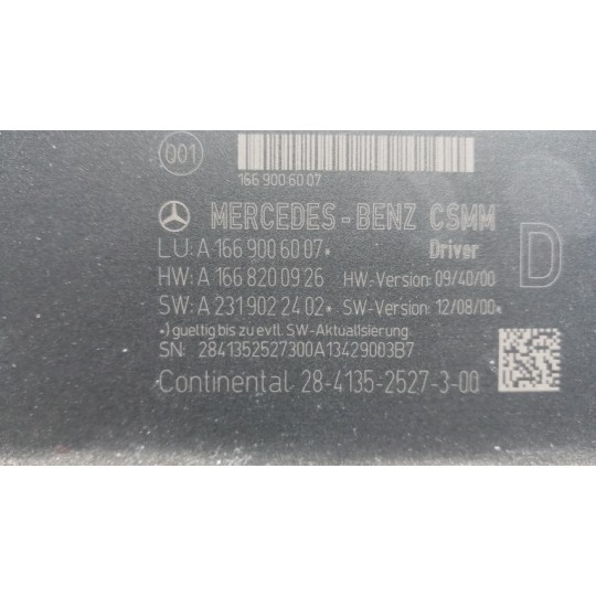 VARIOUS CONTROL UNITS  MERCEDES-BENZ Classe A (W176) 2012>2014 used