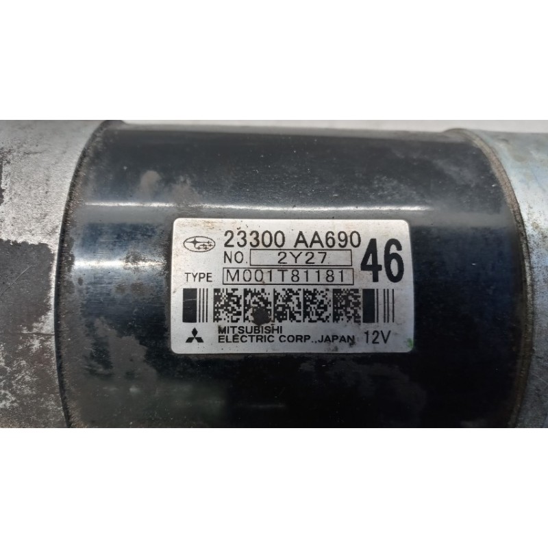 SUBARU STARTER MOTOR SUBARU Forester 2012>2019 used