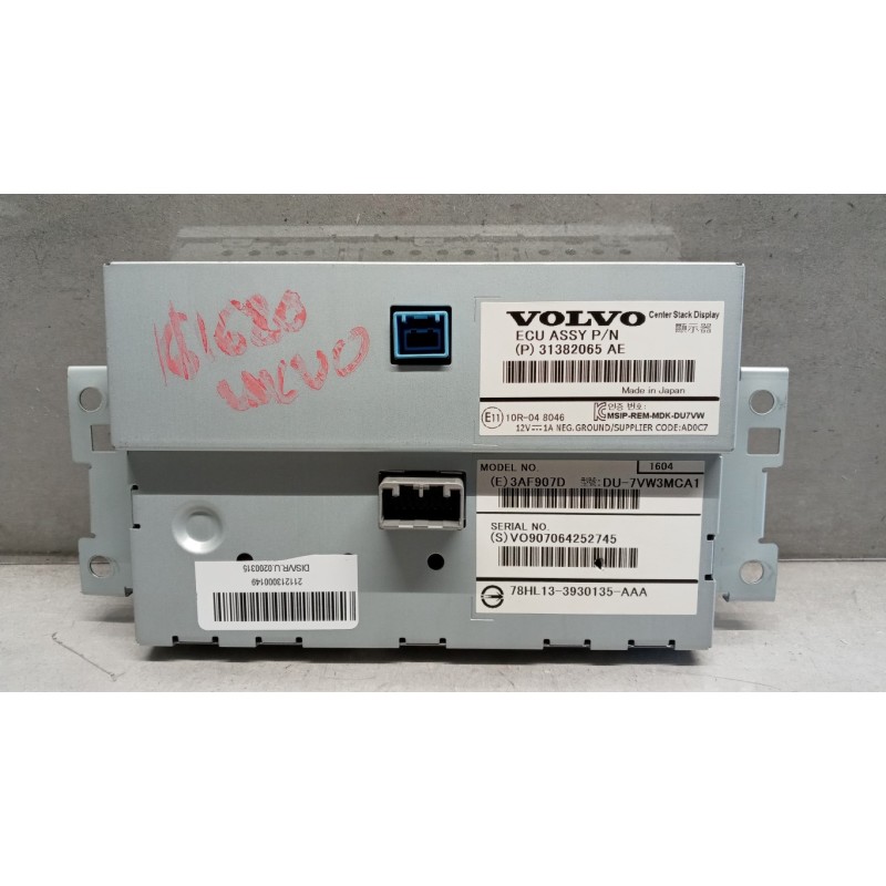 VOLVO DISPLAY VARI VOLVO S60 2013>2018 usato