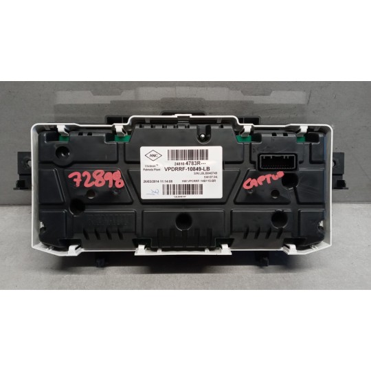 INSTRUMENT PANEL RENAULT Captur 2013>2017 used