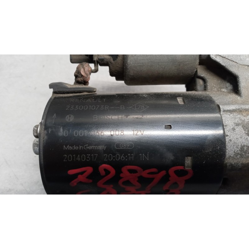 RENAULT STARTER MOTOR RENAULT Captur 2013>2017 used