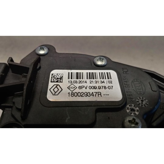 PEDALE ACCELERAZIONE ELETTRONICO RENAULT Captur 2013>2017 usato