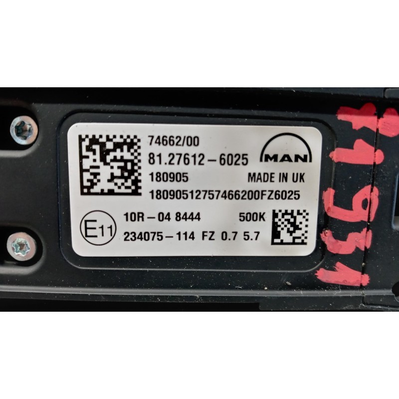 MAN TELECAMERA MAN TGX euro 6 usato