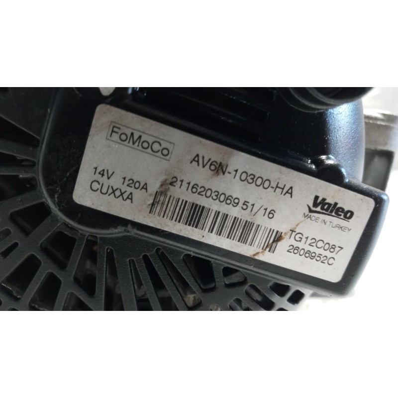 FORD ALTERNATOR FORD Fiesta 2013>2017 used