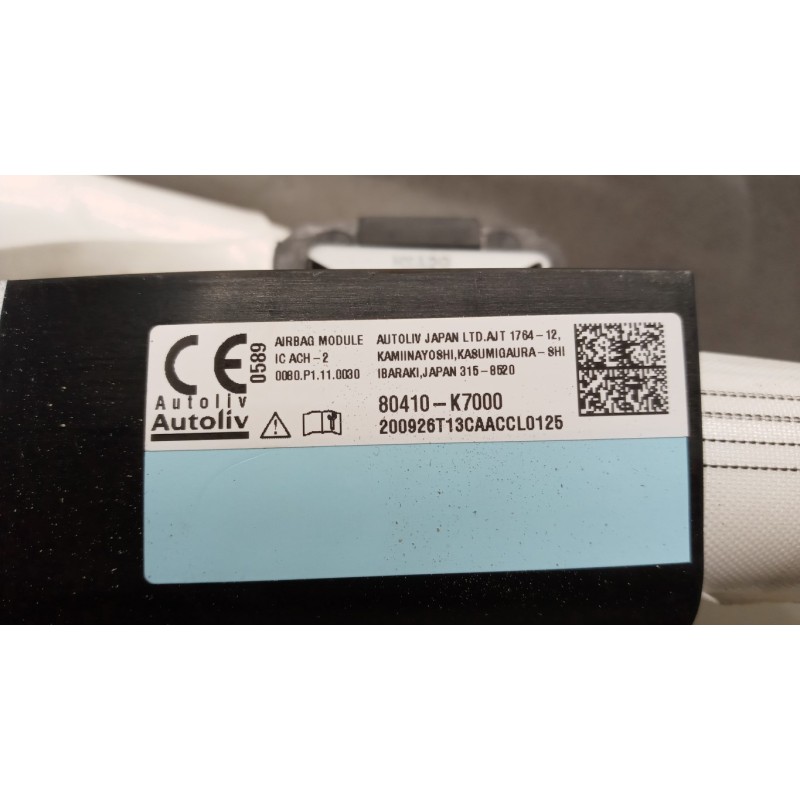 HYUNDAI LEFT ROOF AIR BAG HYUNDAI i10 2020> used