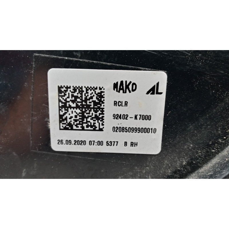 HYUNDAI FARO POSTERIORE ESTERNO DESTRO HYUNDAI i10 2020> usato