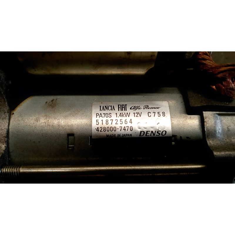 LANCIA STARTER MOTOR LANCIA Ypsilon 2015> used
